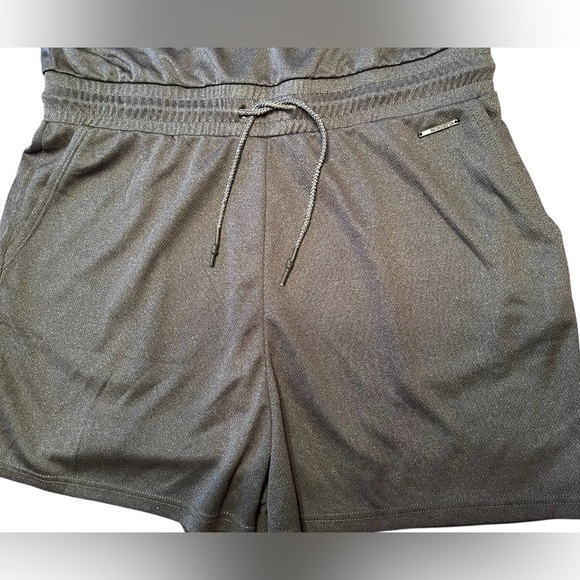 Mondetta Active Lifestyle Romper Black Melange Size - Picture 5 of 12